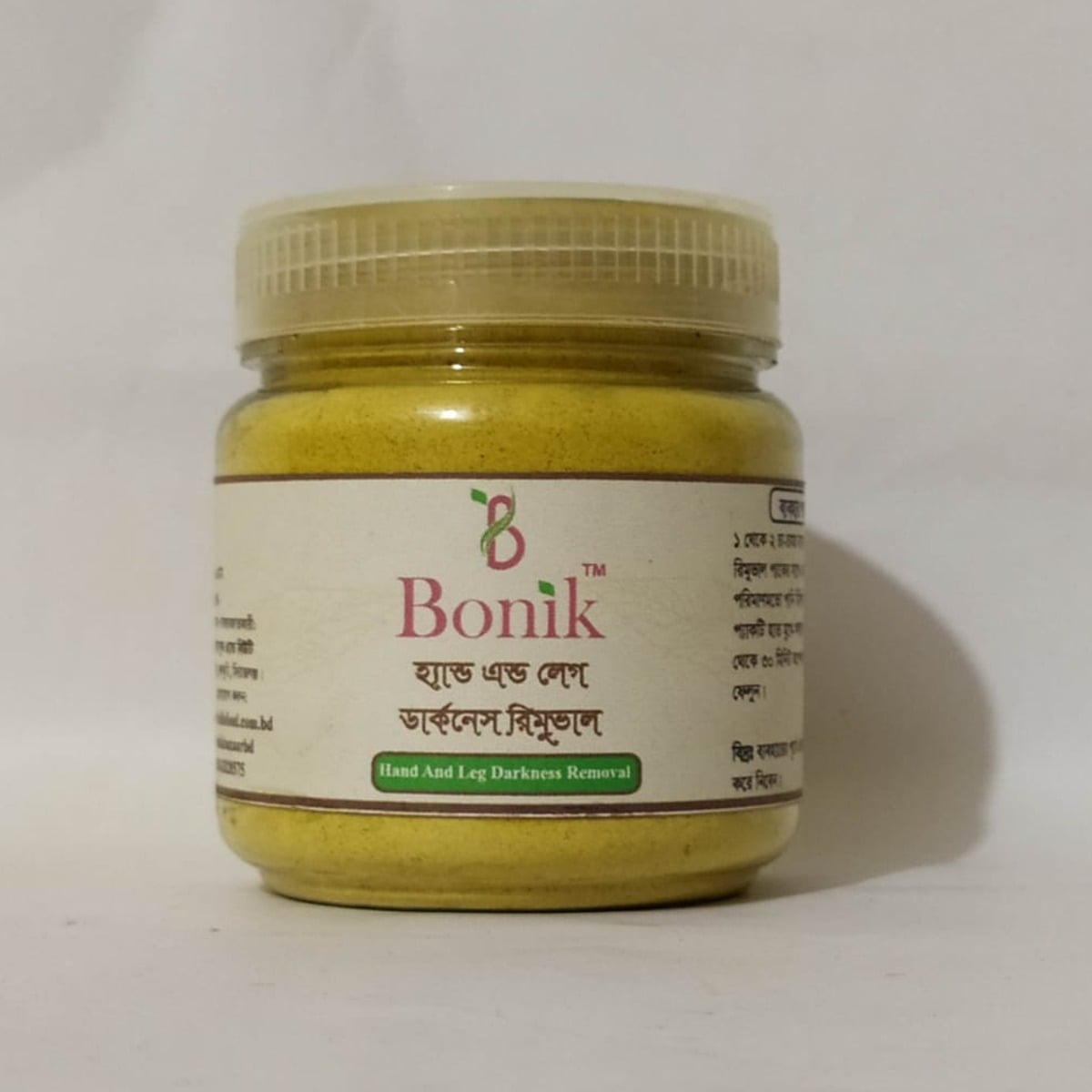 Picture of Bonik Hand And Leg Darkness Removal- 100 gm(Brown)