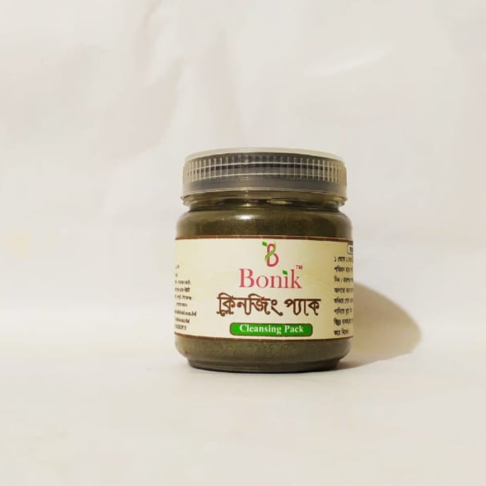 Picture of Bonik Cleansing Pack- 100 gm(Black)
