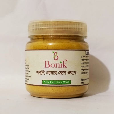 Picture of Bonik Acne Care Face Wash Powdwer- 100 gm(Brown)