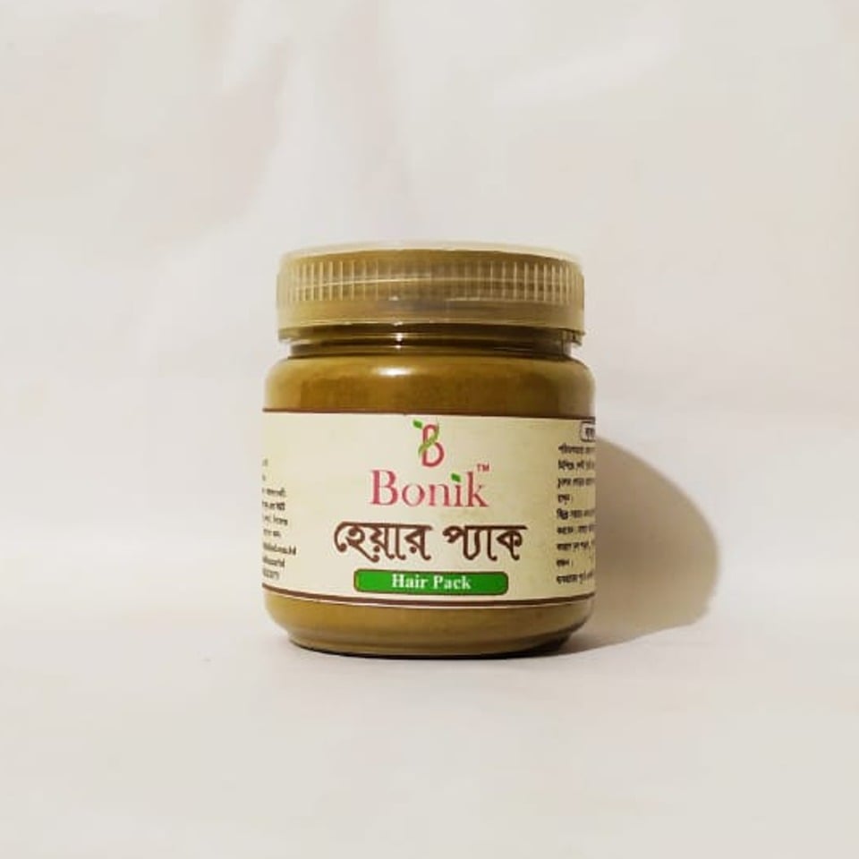 Picture of Bonik Hair Pack- 100 gm(Brown)