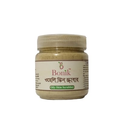 Picture of Bonik Oily Skin Scrubber- 100 gm(Brown)