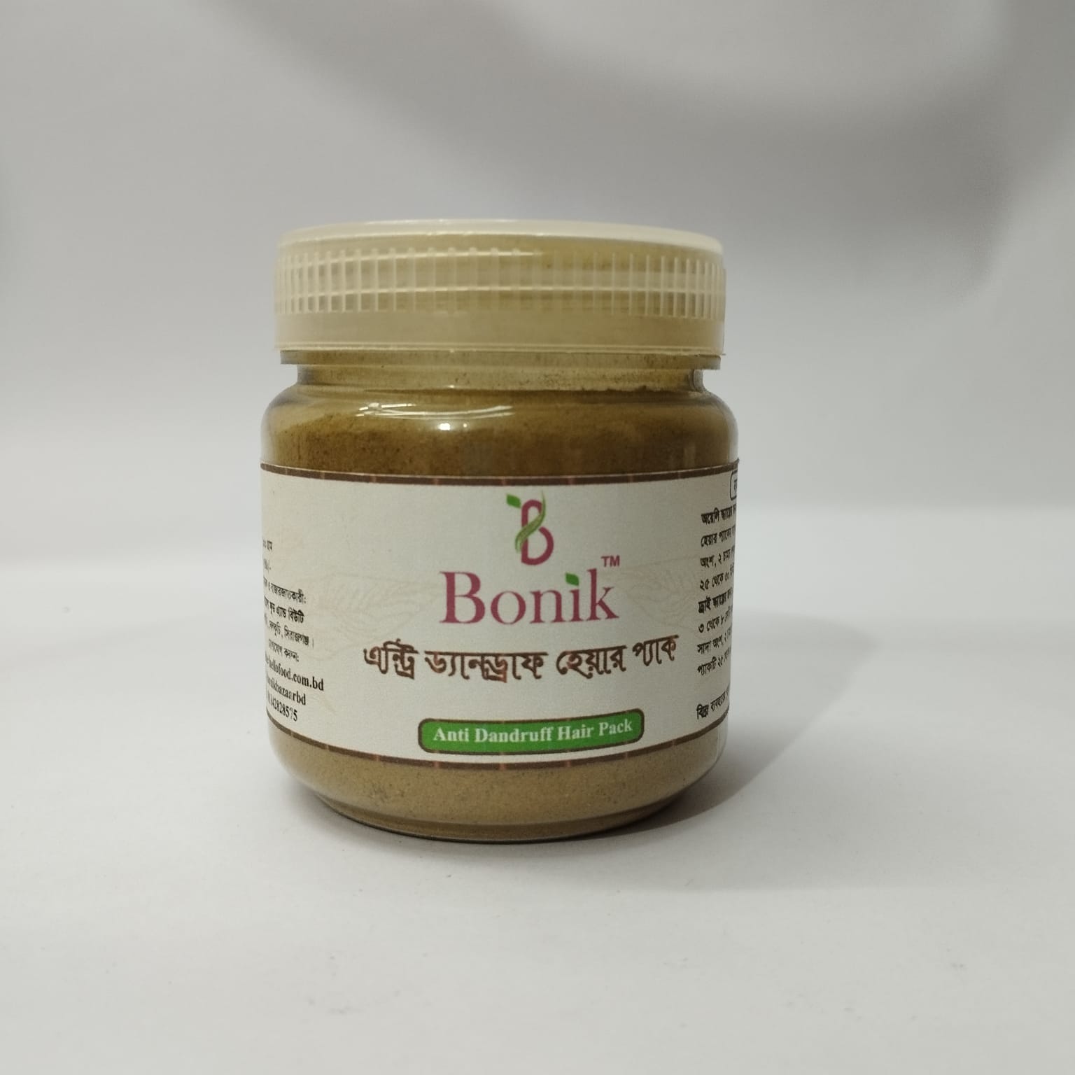 Picture of Bonik Anti Dandruff Hair Pack- 100 gm(Brown)