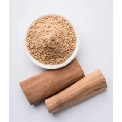 Picture of White Sandalwood / White Chondon  - 100 gm