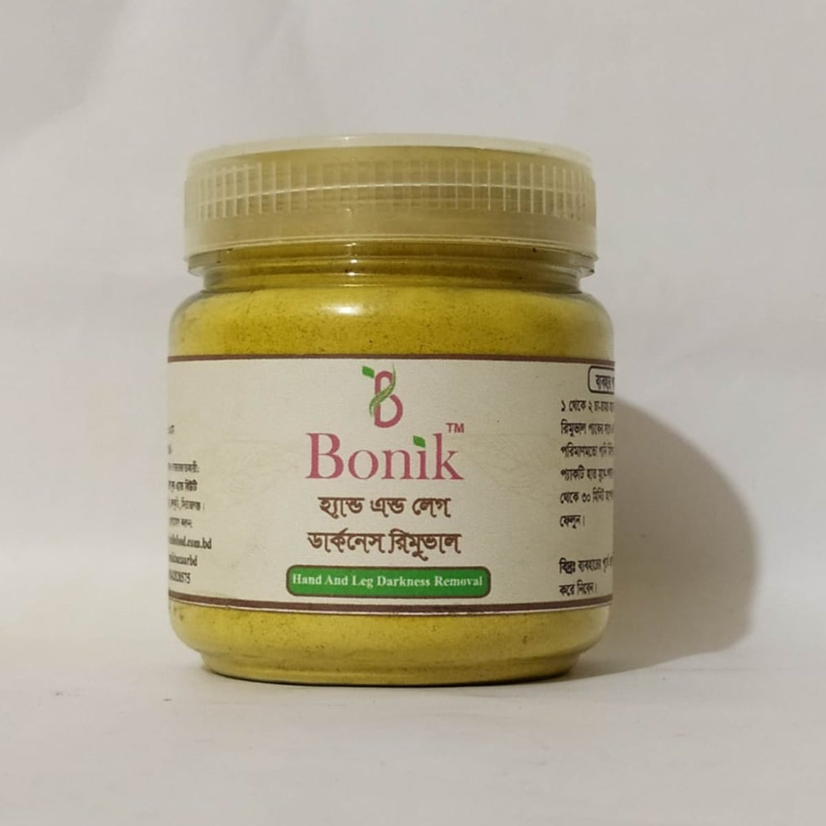 Picture of Bonik Hand And Leg Darkness Removal- 100 gm(Brown)