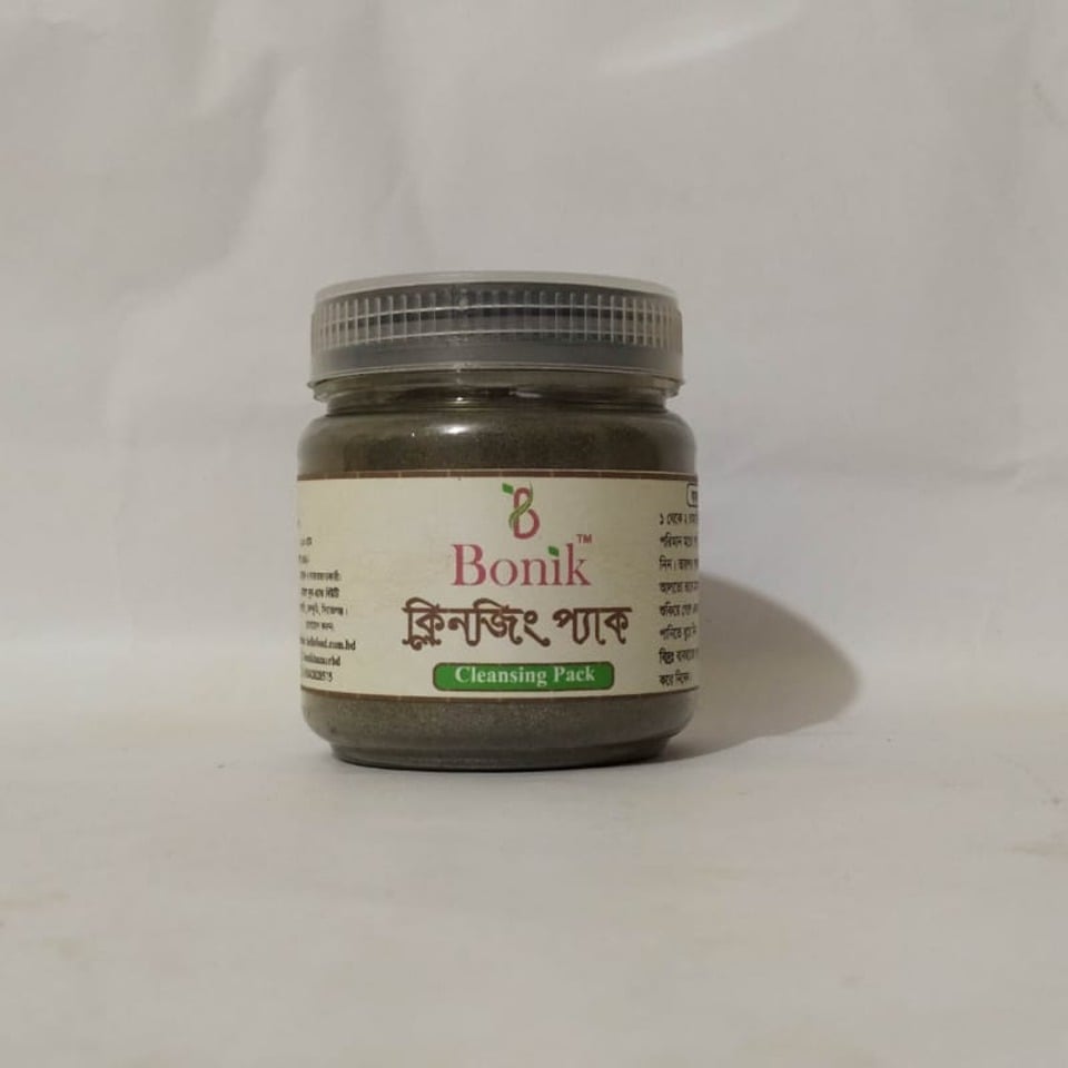 Picture of Bonik Cleansing Pack- 100 gm(Black)