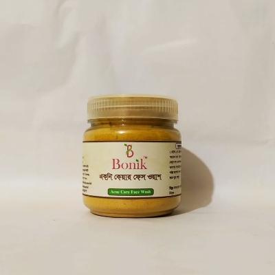 Picture of Bonik Acne Care Face Wash Powdwer- 100 gm(Brown)