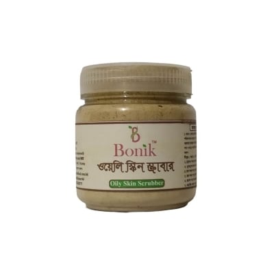 Picture of Bonik Oily Skin Scrubber- 100 gm(Brown)
