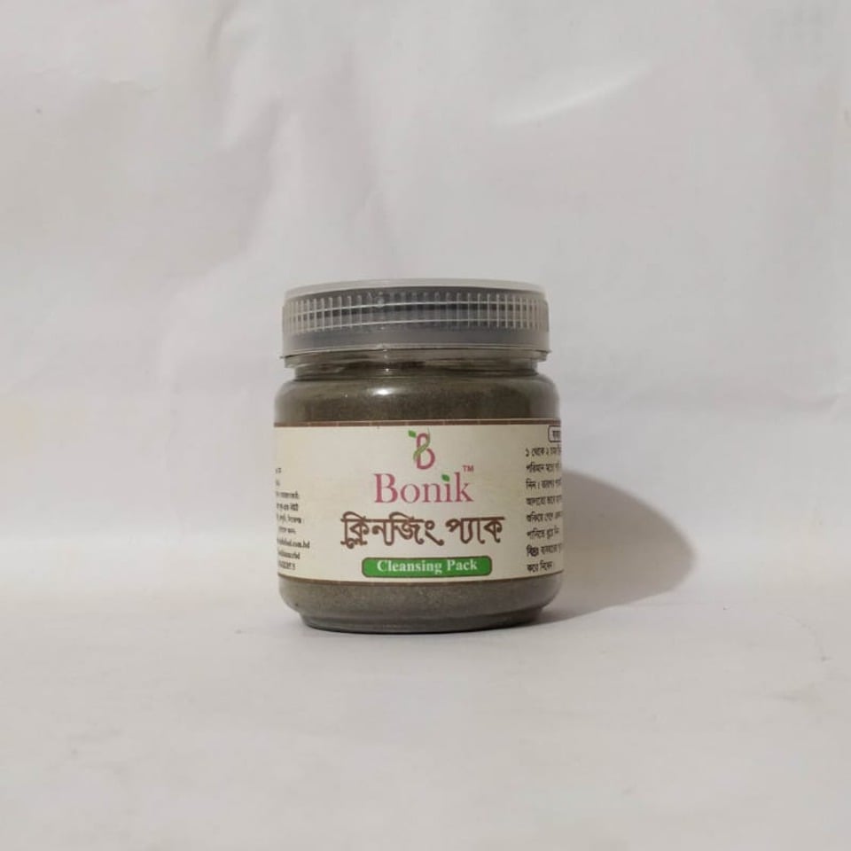 Picture of Bonik Cleansing Pack- 100 gm(Black)