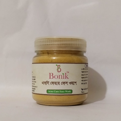 Picture of Bonik Acne Care Face Wash Powdwer- 100 gm(Brown)