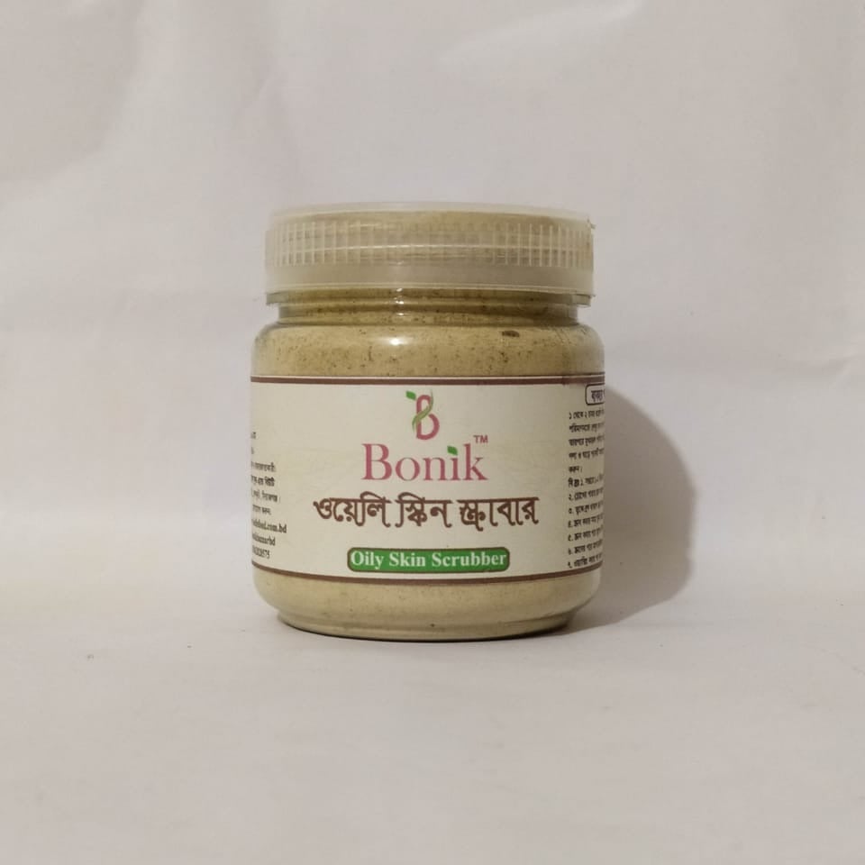 Picture of Bonik Oily Skin Scrubber- 100 gm(Brown)