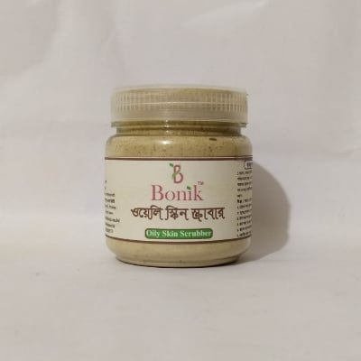Picture of Bonik Oily Skin Scrubber- 100 gm(Brown)