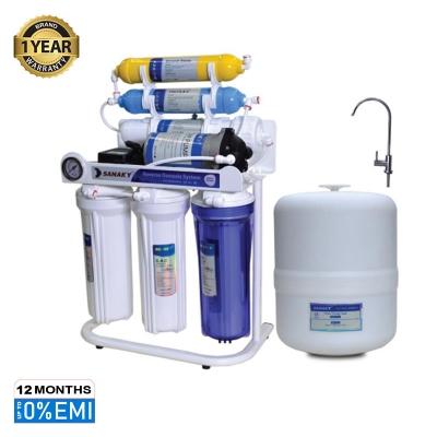 Picture of Six Stage Sanaky-S2 Mineral RO Water Purifier Model No: SANAKY-S2 - White