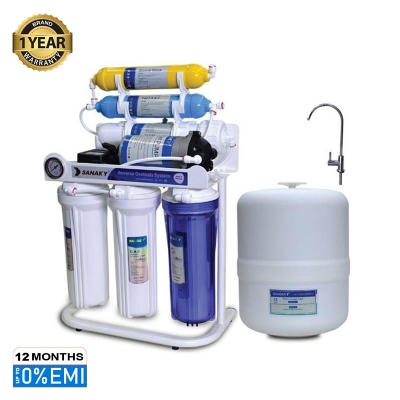 Picture of Water Purifier RO System, Sanaky Stand Water Purifier (Vietnam) Model-S2-Made  Plastic Pressure Tank - White