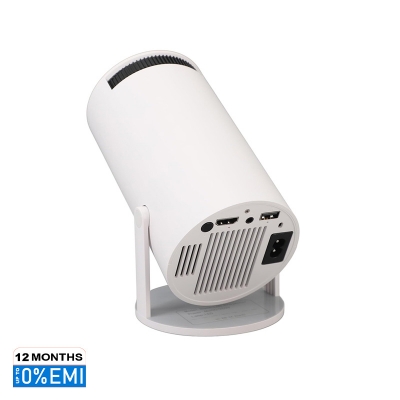 Picture of Portable Projector, 4K 1080P Support 2.4 5G V5.2,270° Rotatable - White
