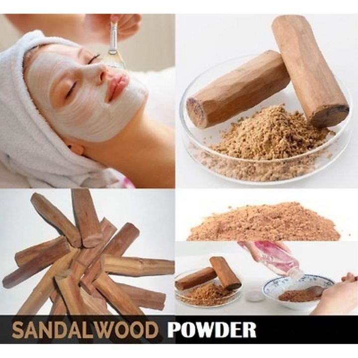 Picture of White sandalwood powder - 50 gm - White chondon powder- gura face mask