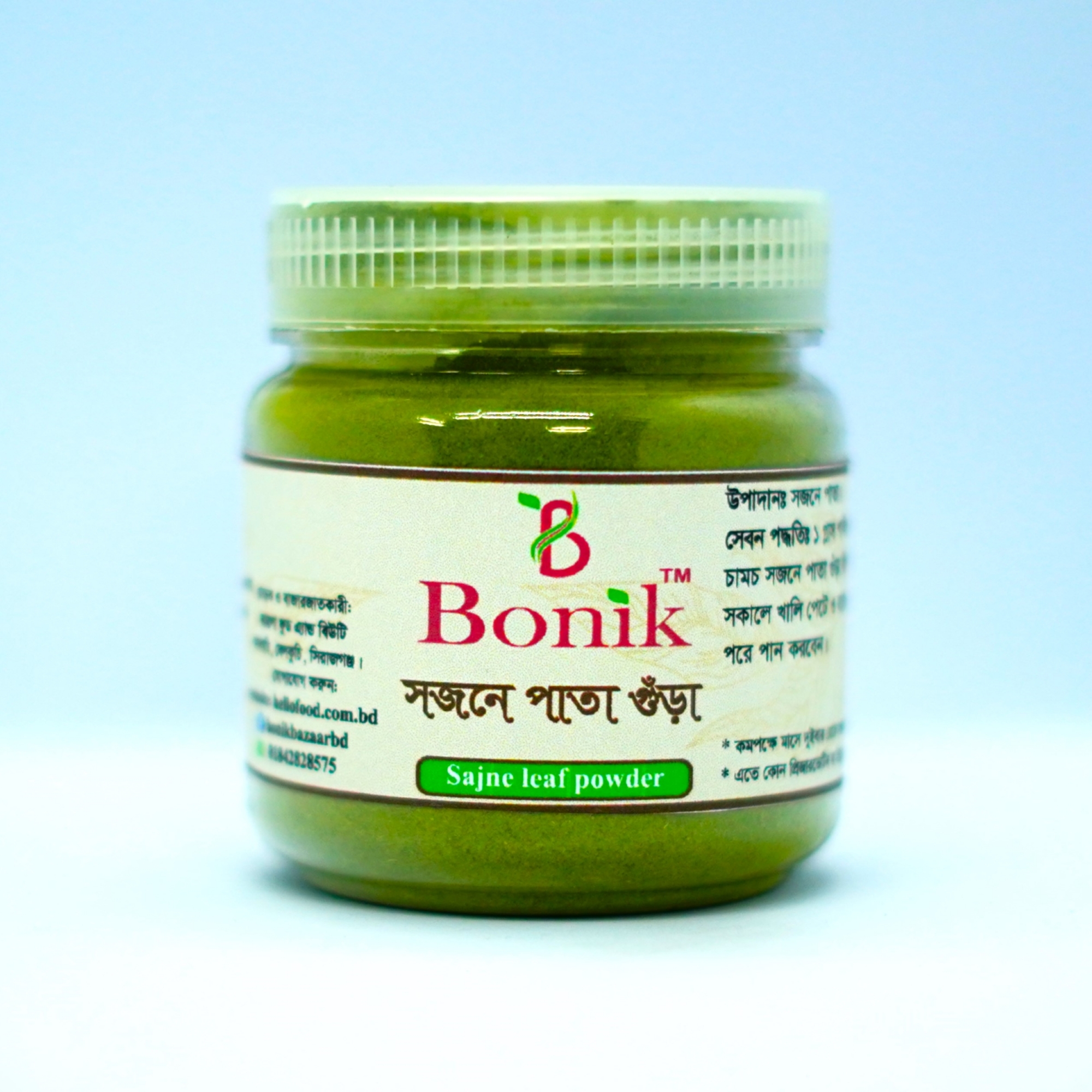 Picture of Sojne Pata Gura / Moringa Leaf Powder-100gm