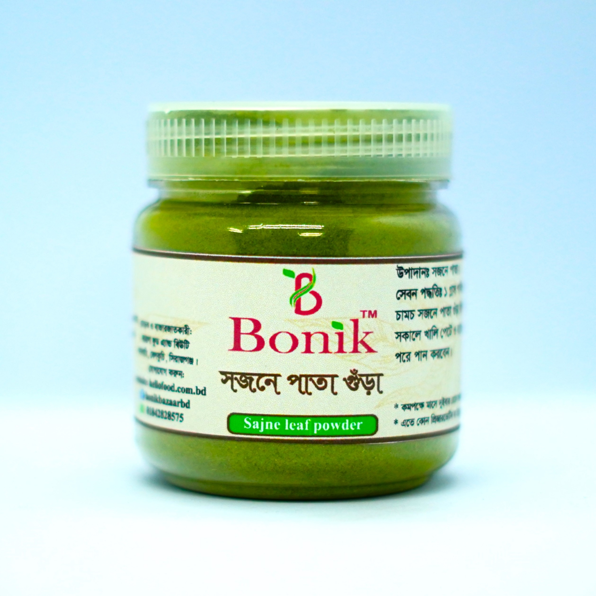 Picture of Sojne Pata Gura / Moringa Leaf Powder-100gm