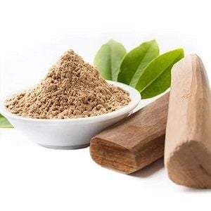 Picture of White sandalwood  Powder - 30 gm - White chondon ( Mini)