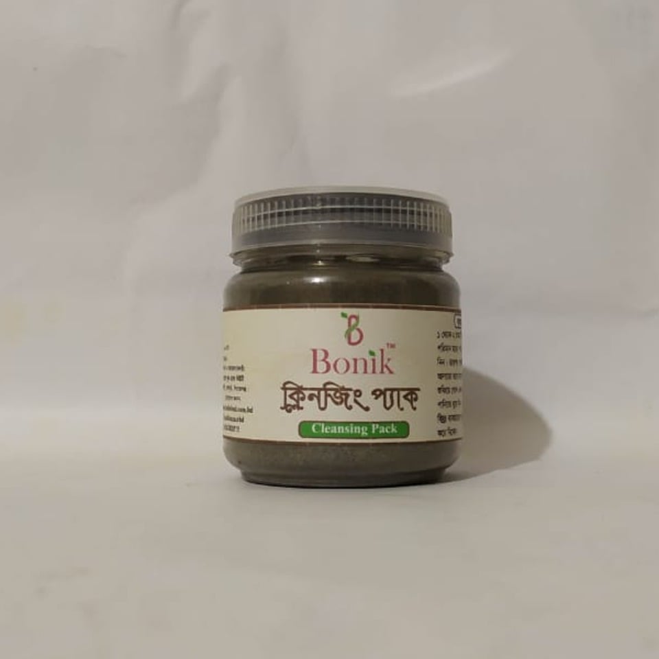 Picture of Bonik Cleansing Pack- 100 gm(Black)
