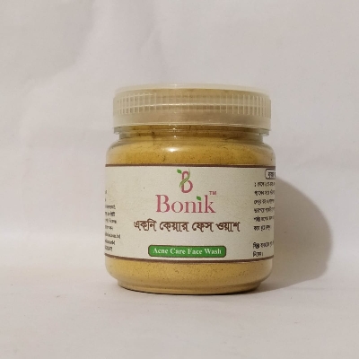 Picture of Bonik Acne Care Face Wash Powdwer- 100 gm(Brown)
