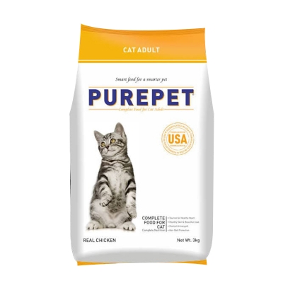 Picture of Purepet Adult cat food 3kg
