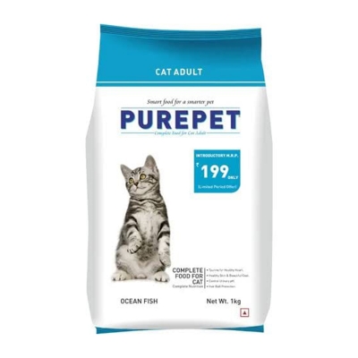 Picture of Purepet Adult cat food ocen fish 1kg