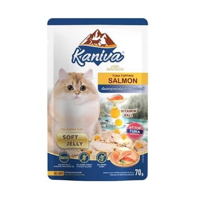 Picture of Kaniva salmon jelly pouch-70gm