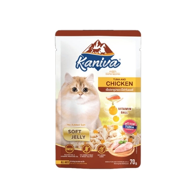 Picture of Kaniva chicken jelly pouch-70gm