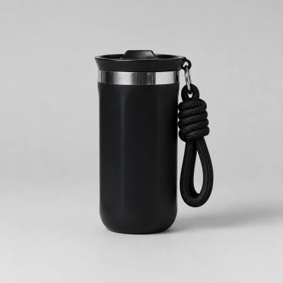 Picture of LoopSip Insulated Travel Tumbler 350ml-Midnight Black