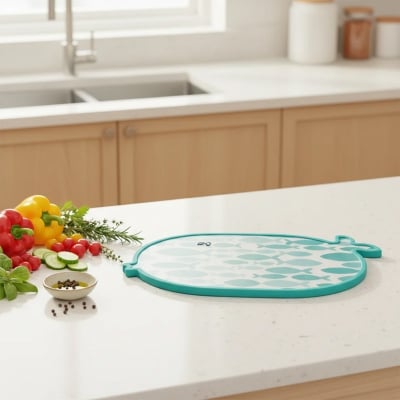 Picture of Fish-Shaped Cutting Board - BPA Free Plastic