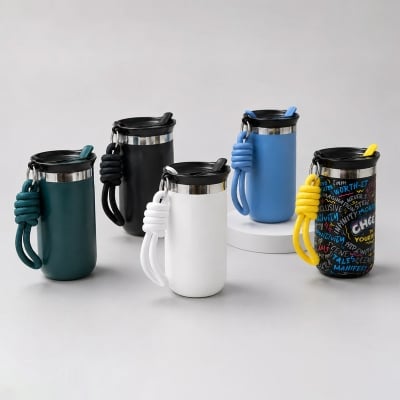 Picture of LoopSip Insulated Travel Tumbler 350ml-Forest Teal