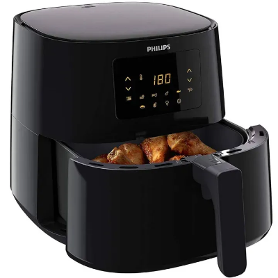 Picture of Philips HD9270 Air Fryer 6.2 Liter Capacity with Rapid Air Technology, Easy Clean Basket Black (2 Year Official Warranty)