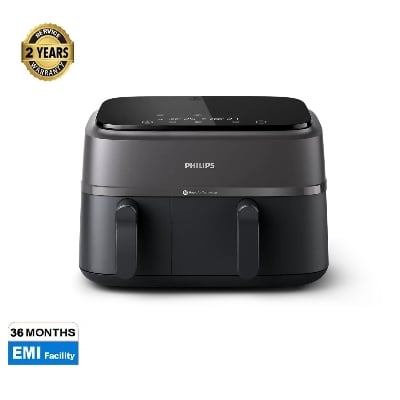 Picture of Philips Airfryer NA350/00 – Dual Drawer, 9.5 Qt (9L) Capacity