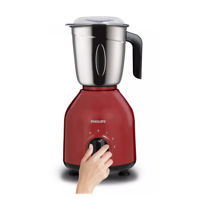 Buy Philips 750W Mixer Grinder Stainless Steel (HL7756/02) Red Online at Best Price