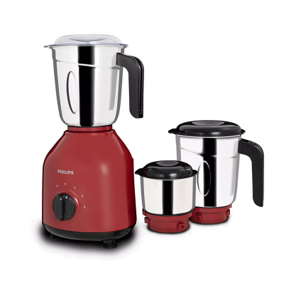 Buy Philips 750W Mixer Grinder Stainless Steel (HL7756/02) Red Online at Best Price