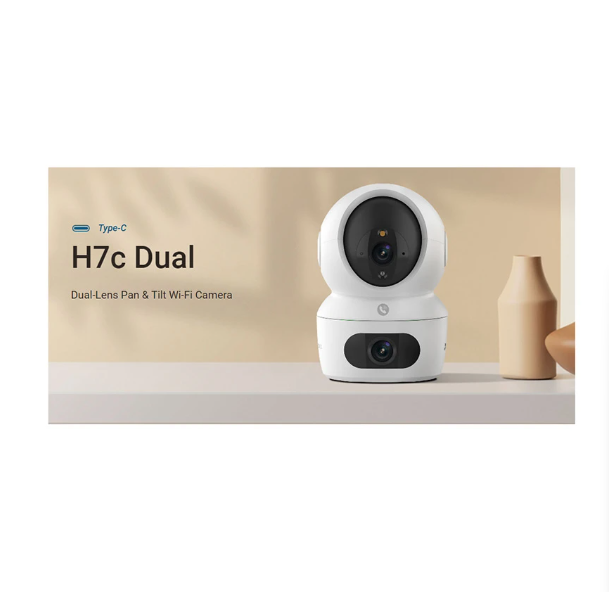 Picture of EZVIZ H7c Dual (2.8mm+6mm) (4.0MP+4.0MP) Wi-Fi Dome IP Camera