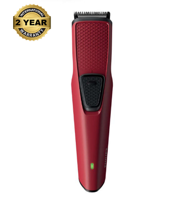 Buy Philips BT1235/15 Trimmer 60 Min Runtime 5 Length Settings Maroon Online at Best Price