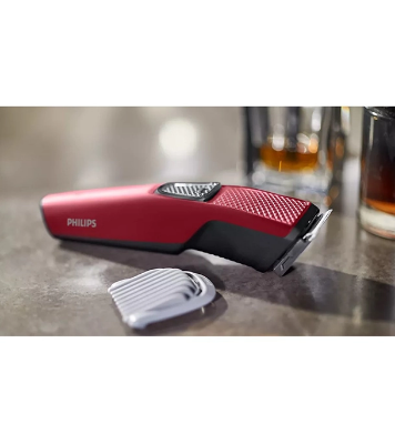 Buy Philips BT1235/15 Trimmer 60 Min Runtime 5 Length Settings Maroon Online at Best Price