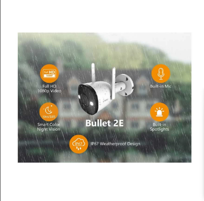 Picture of Imou Bullet 2E (3.6mm) (4.0MP) Wi-Fi Bullet IP Camera