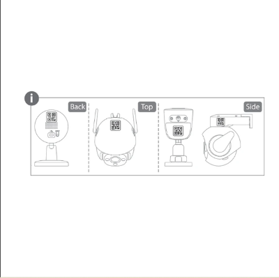 Picture of Imou Bullet 2E (3.6mm) (4.0MP) Wi-Fi Bullet IP Camera