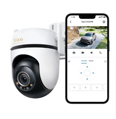 Picture of TP-Link Tapo C530WS Outdoor Pan/Tilt Home Security Wi-Fi Dome IP Camera