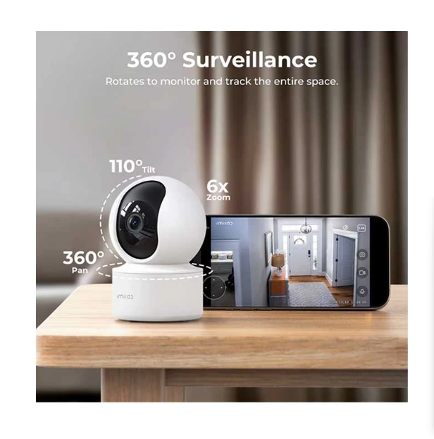 Picture of IMILAB C21 2.5K 360 Degree White Home Security Dome Wi-Fi IP Camera (EU)