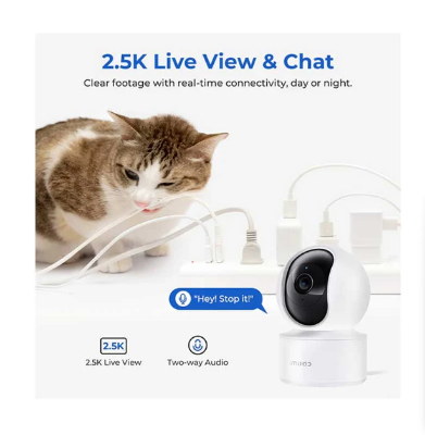 Picture of IMILAB C21 2.5K 360 Degree White Home Security Dome Wi-Fi IP Camera (EU)