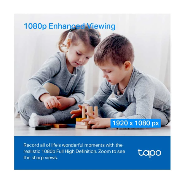 Picture of TP-Link Tapo C200C (4mm) (2.0MP) Pan/Tilt Home Security Wi-Fi Dome IP Camera