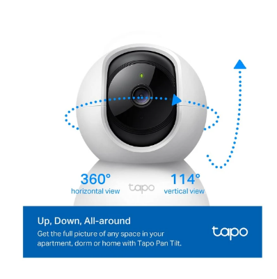 Picture of TP-Link Tapo C200C (4mm) (2.0MP) Pan/Tilt Home Security Wi-Fi Dome IP Camera