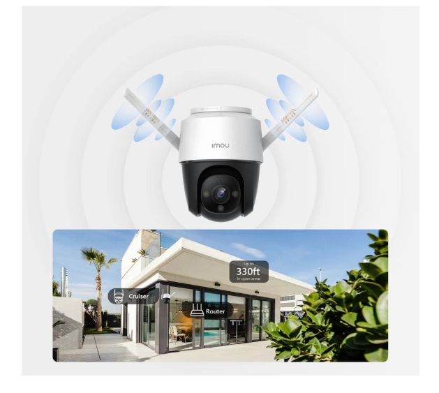 Picture of Imou Cruiser (3.6mm) (4.0MP) Wi-Fi Dome IP Camera
