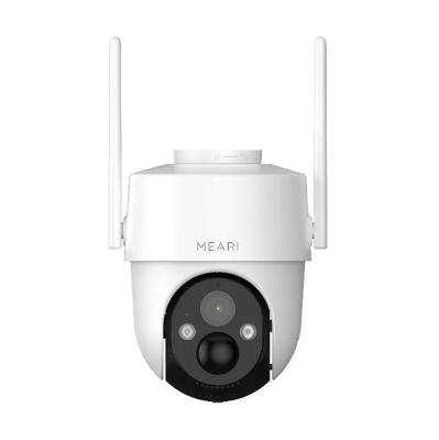 Picture of Meari N2 4mm 3.0MP Wi-Fi PTZ Smart Dome IP Camera With Solar Panel