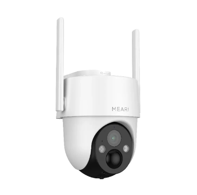 Picture of Meari N2 4mm 3.0MP Wi-Fi PTZ Smart Dome IP Camera With Solar Panel