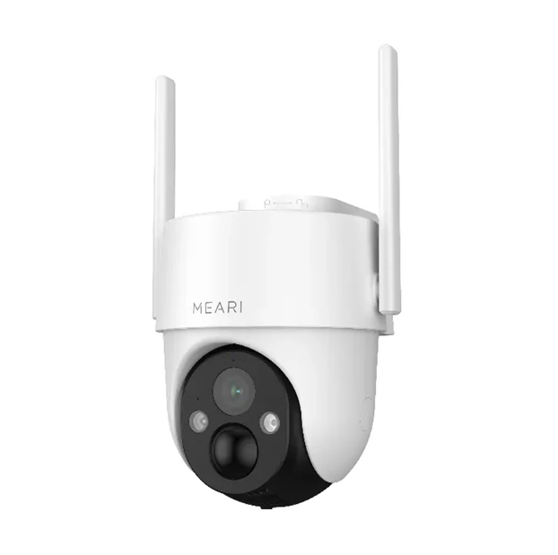 Picture of Meari N2 4mm 3.0MP Wi-Fi PTZ Smart Dome IP Camera With Solar Panel
