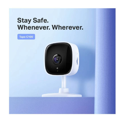Picture of TP-Link Tapo C100 (3.3mm) (2.0MP) Home Security Wi-Fi IP Camera